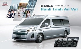 TOYOTA CHÍNH THỨC GIỚI THIỆU TOYOTA HIACE THẾ HỆ MỚI, TOYOTA GRANVIA HOÀN TOÀN MỚI VÀ TOYOTA LAND CRUISER PRADO 2020