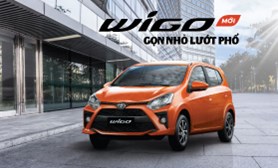 TOYOTA WIGO MỚI 2020 – NHỎ GỌN LƯỚT PHỐ